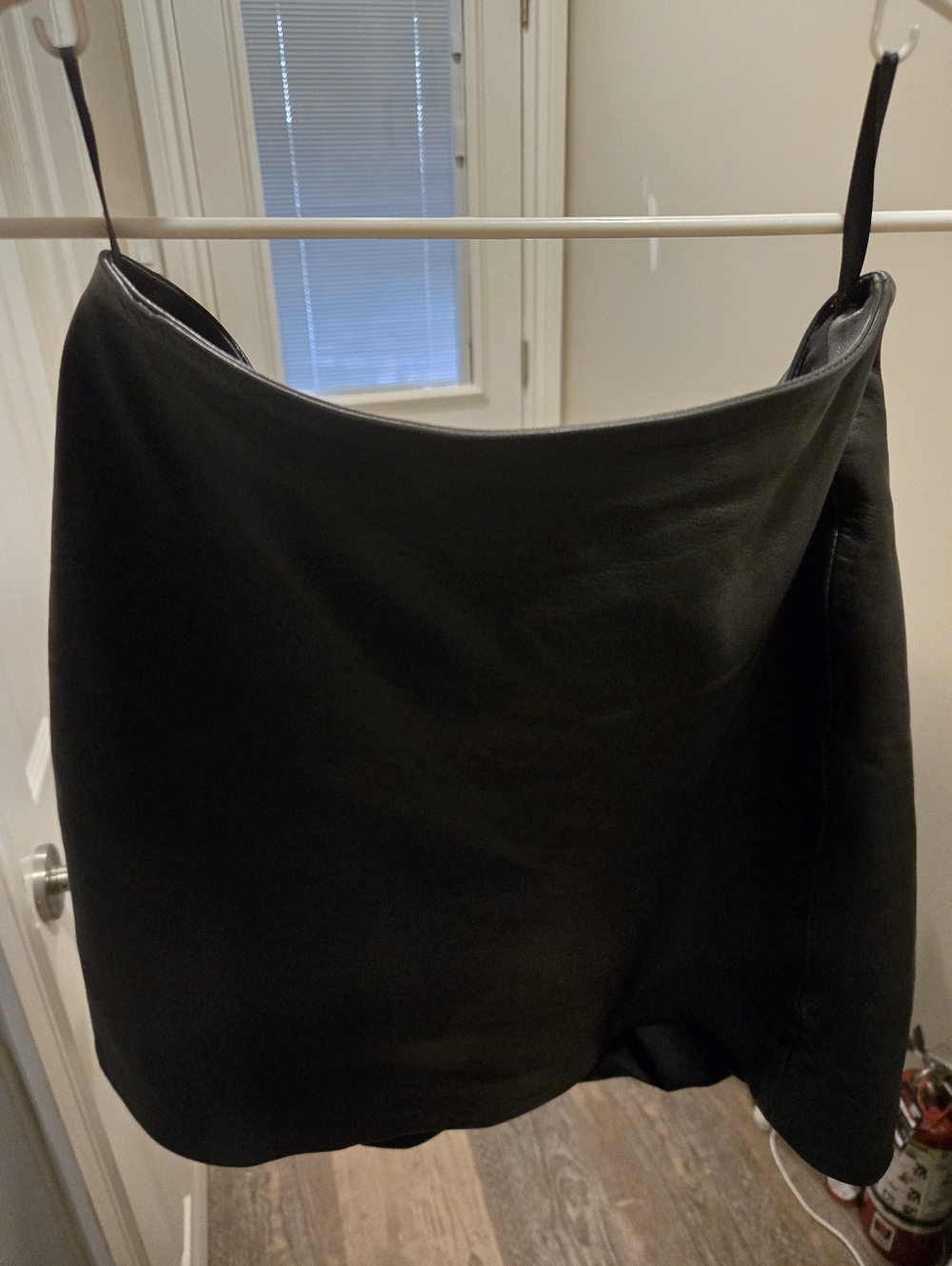 Sezane Harlow Leather Skirt